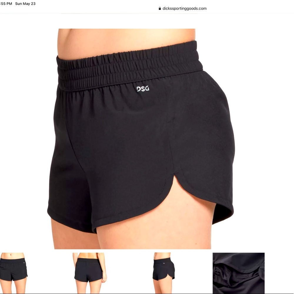Black shorts size-XS from DSG